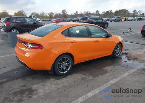 2013 Dodge Dart Sxt from USA, damaged, VIN 1C3CDFBA3DD337694
